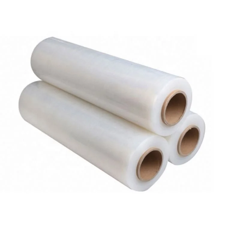 dropshipping supply factory price hand grade casting wrapping film stretch film 50cm for pallet wrap