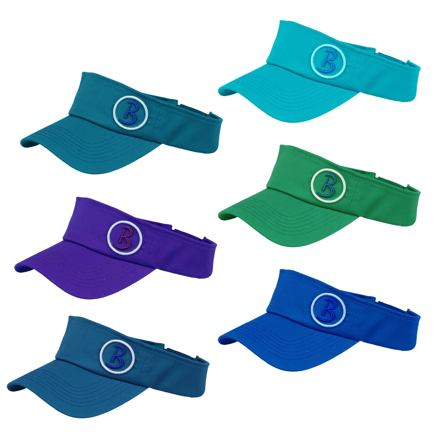 Высококачественная нашивка с логотипом, солнцезащитный козырек, Регулируемый козырек для гольфа для бега, бега