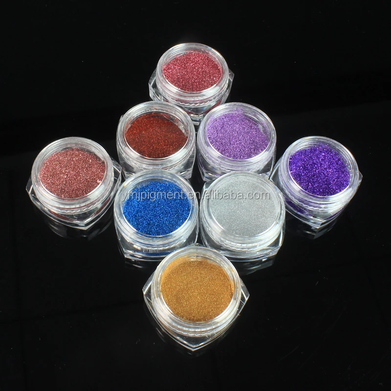 Colorful Gel Nail Mirror Powder Coating Manicure Magic For
