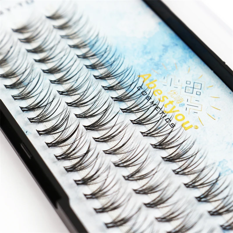 Abestyou Individual Eyelash Russia Volume Eyelash Premade Fan False Mink Eyelash Mkae Up Tool