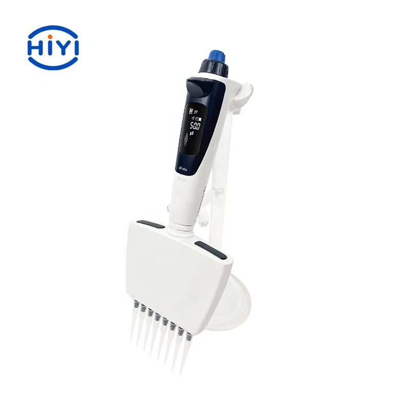 HiYi dPette+ Multi-functional 8-channel Electronic Pipette For Laboratory Best Suited For Cell Culture