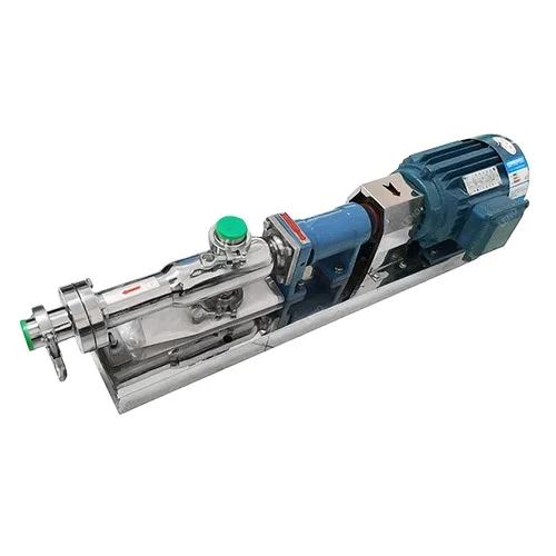 High quality source manufacturer with gear constant speed stainless steel single screw pump food rotatable gear pump