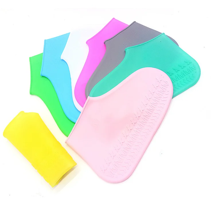hot sale Wholesale customized reusable non-slip shoes cover and waterproof liquid silicone shoe cover