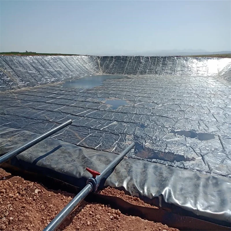fish farm pond liner composite geotextile hdpe geomembrane liner smooth membrane aquaculture pond liner hdpe sheet geomembrane