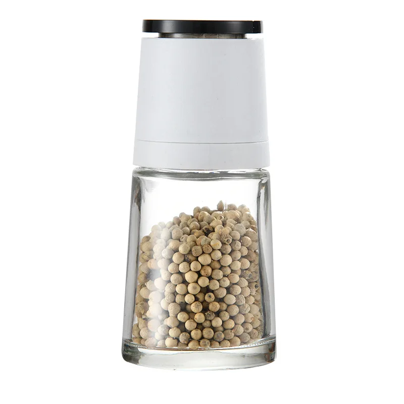 New style kitchen seasoning bottle Japanese pepper grinder manual pepper powder grinding bottle