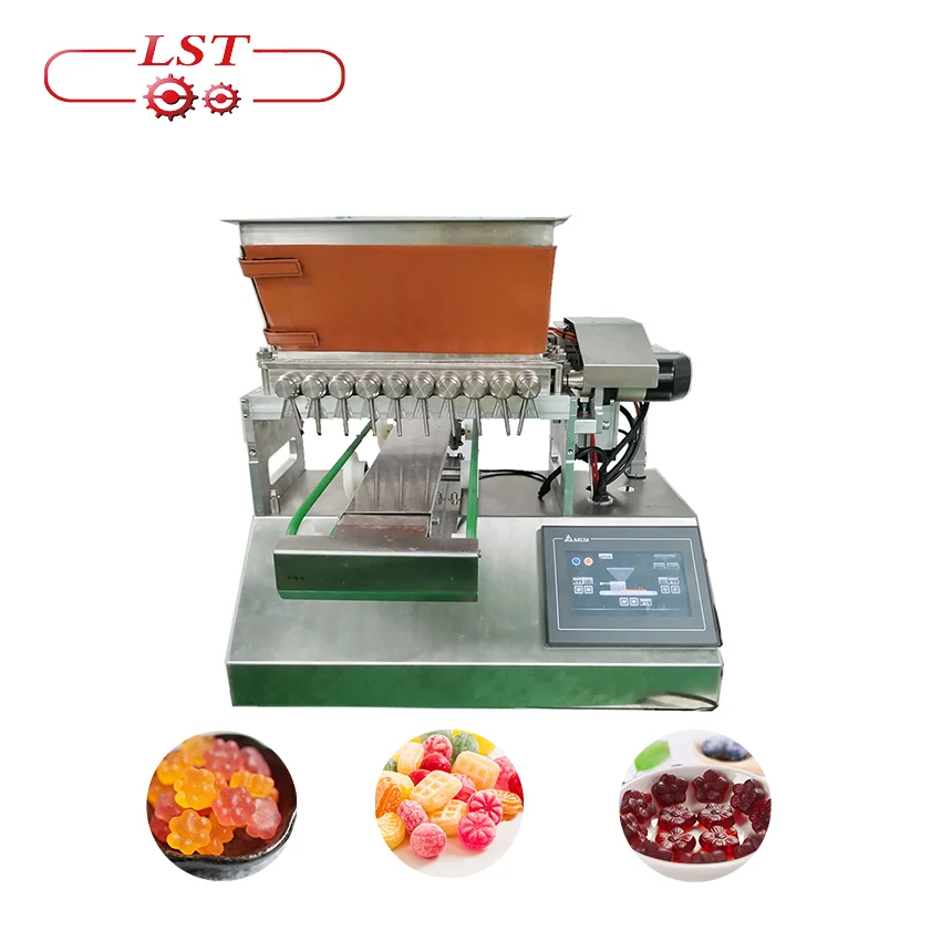 Stock Available gummy soft candy making machine depositor for custom private label