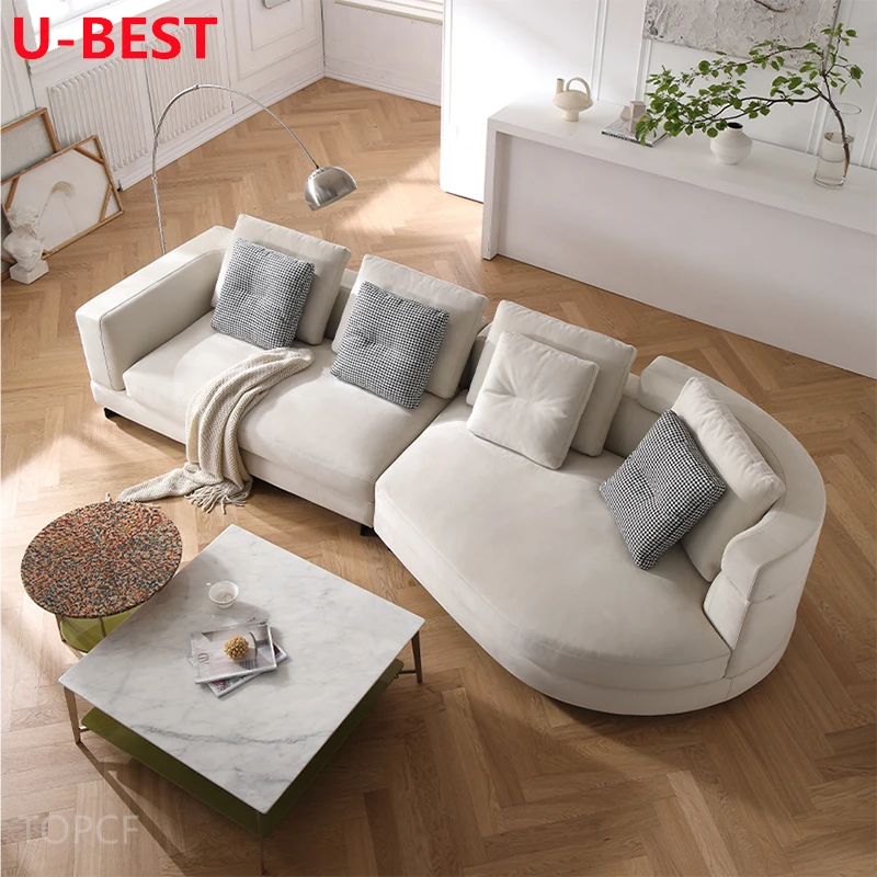 U-Best   Italian Design Recliner Corner Sofa Set Relax Sofa Couch Canape Divano Divani Kanepe Bankstel Sofy Mobili Furniture Liv