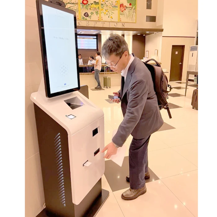 Crtly customized currency exchange machine self service payment kiosk atm cash recycler self ticket printer hotel check in kiosk