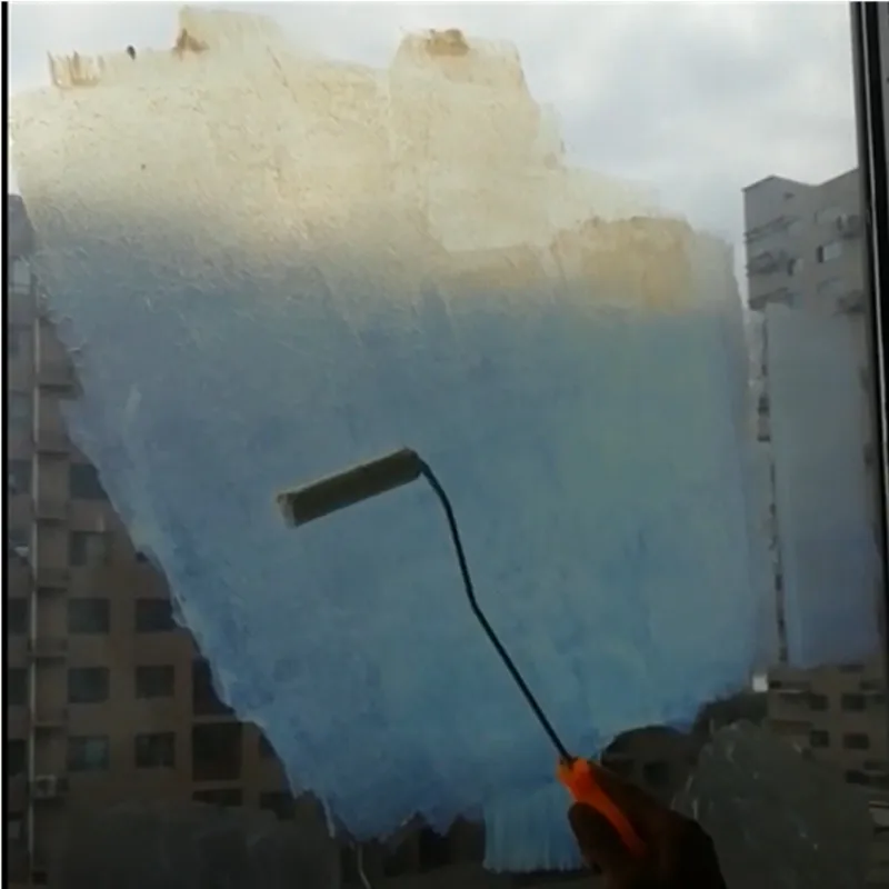 Factory price water based temporary peelable protective coating for glass building construction