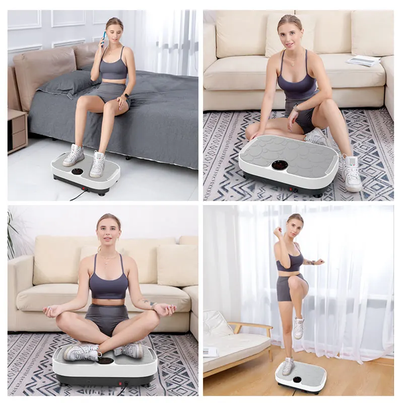 Wholesale Fitness Body Building Vibration Plate Exercise Machines Equipment