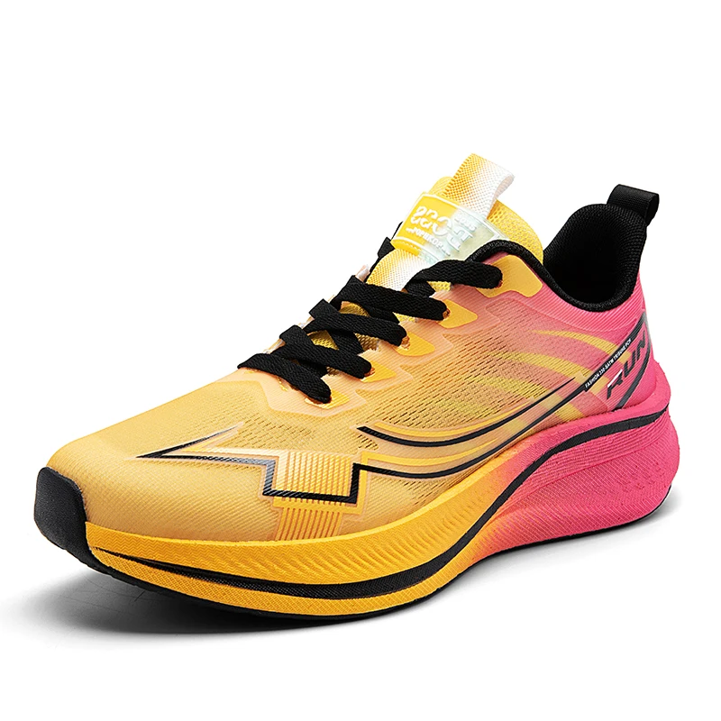 2024 New Brand Logo Customize Men Fashion Casual Sports Sneakers Height Increasing Mesh Breathable Jogging Running Shoes for Man