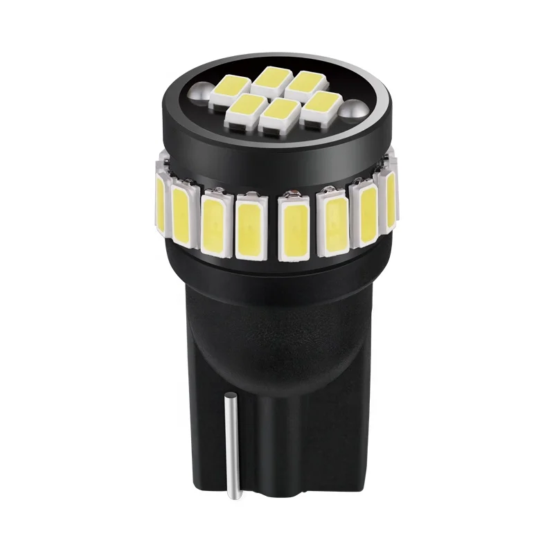 JIACHI Auto Part Car Led Light 12v 24v Luces W5W T10 Led Bulb 3014 24smd Interior Lamp Dome Reading Light Foco Car Led T10