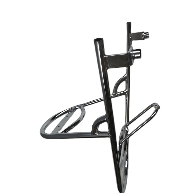 Оригинальный производитель, багажная рама, регулируемая хромированная задняя багажная стойка для мотоцикла для Allo (sсвою Бару)
