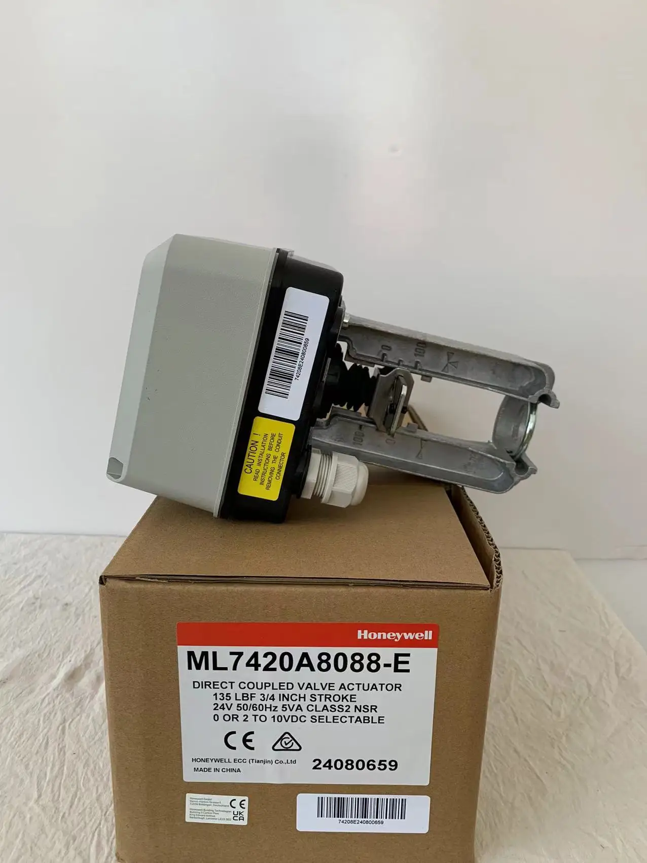 Honeywell ML7420A8088-E Электрический привод клапана 0-10 В 600N 20 мм фитинг клапан V5011P