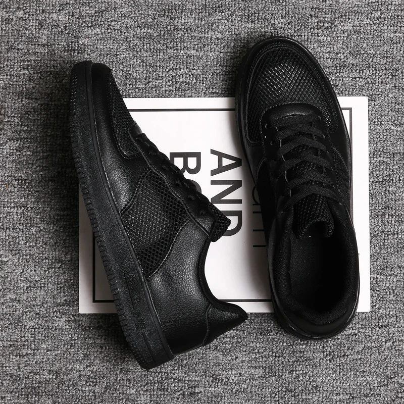 
Lovers of large size men and women fashion hot style mesh breathable PU outsole board shoes 