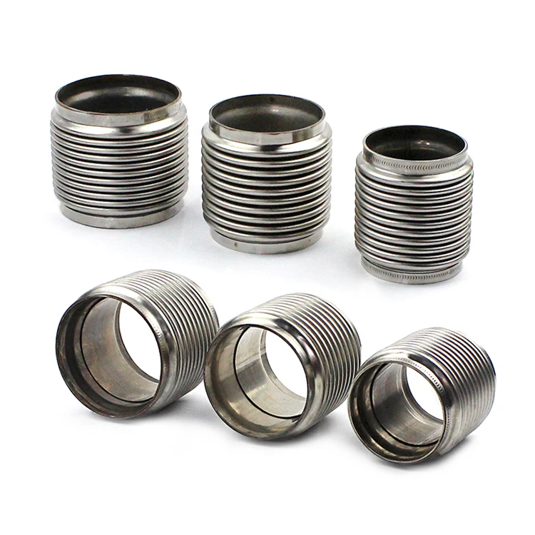 Custom 2-5inch stainless steel interlock stainless steel flex pipe exhaust downpipe flex pipe