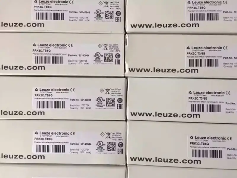 PRK3C.T3/2N specular reflection type photoelectric switch sensor detects transparent label LEUZE original
