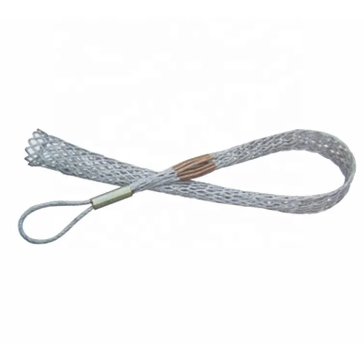 Wire Laying Construction Wire Rope Pulling Conductor Cable Mesh Socks Joint