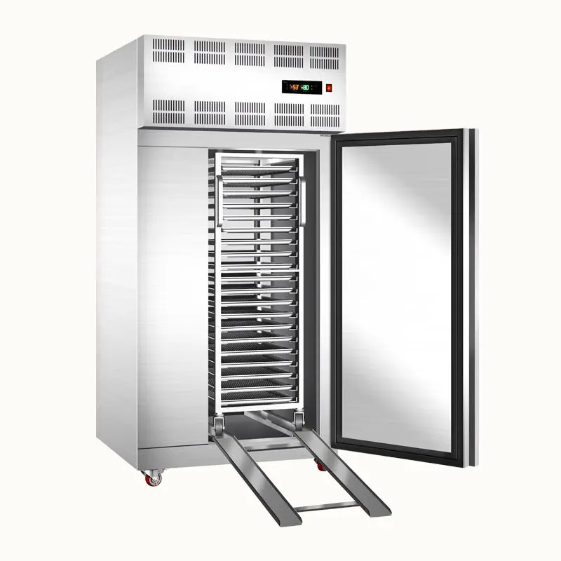 Air Cooling Kitchen Refrigeration Equipment High Efficient UntraLow Temperature -80 Iqf Spiral Blast Freezer Machine For Fish