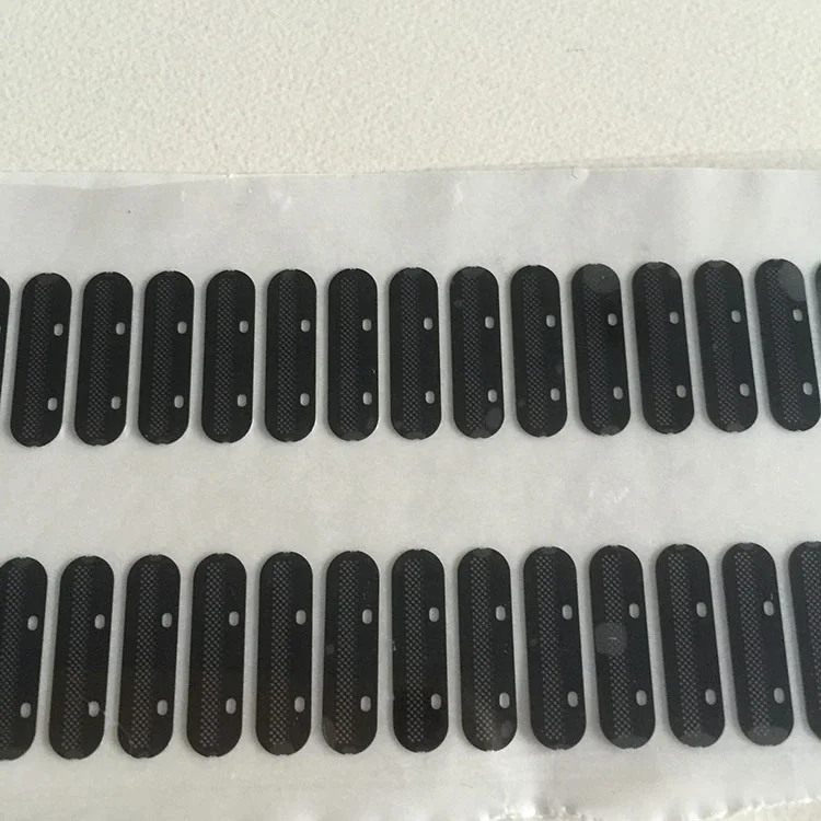 Direct supply etch metal mobile phone earphone speaker mesh accessories with customized production