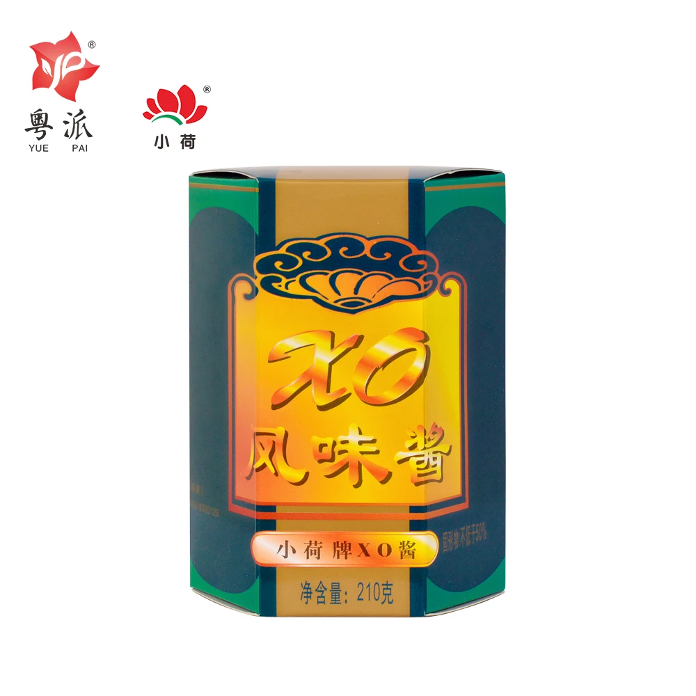 Factory direct Chinese traditional health good tasty high certification 210g HACCP ISO22000  XO seafood sauce for wholesale