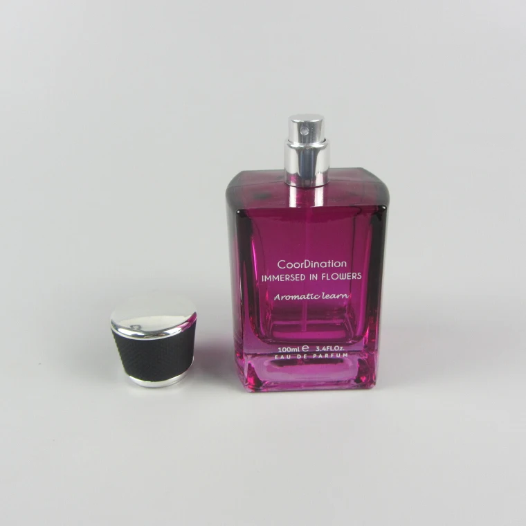 Wholesale Custom 100 ML Clear Glass alibaba Perfume Spray Bottles