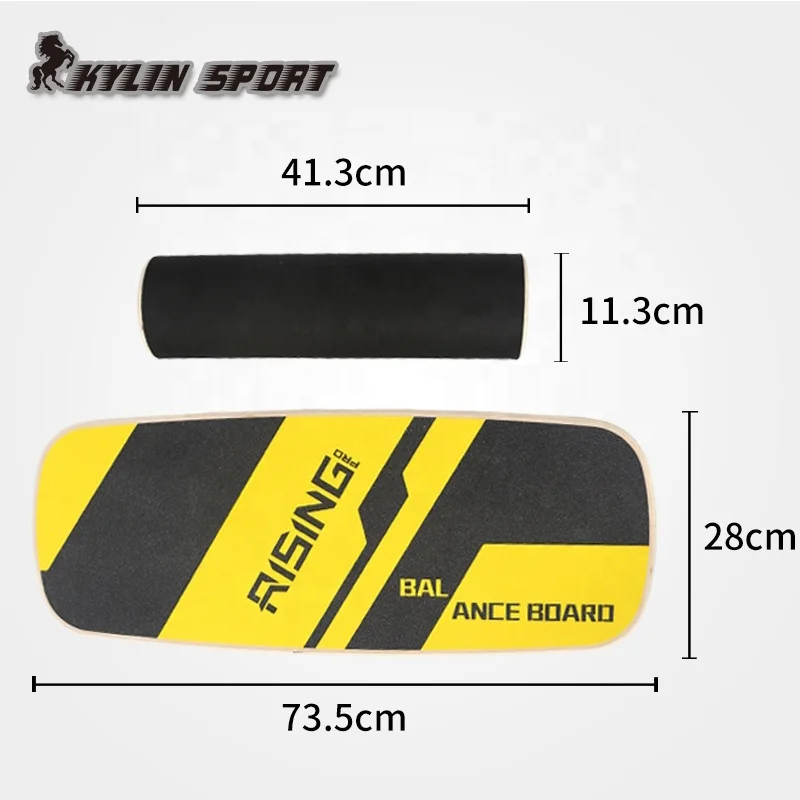 Kylinsport доска для занятий фитнесом деревянная