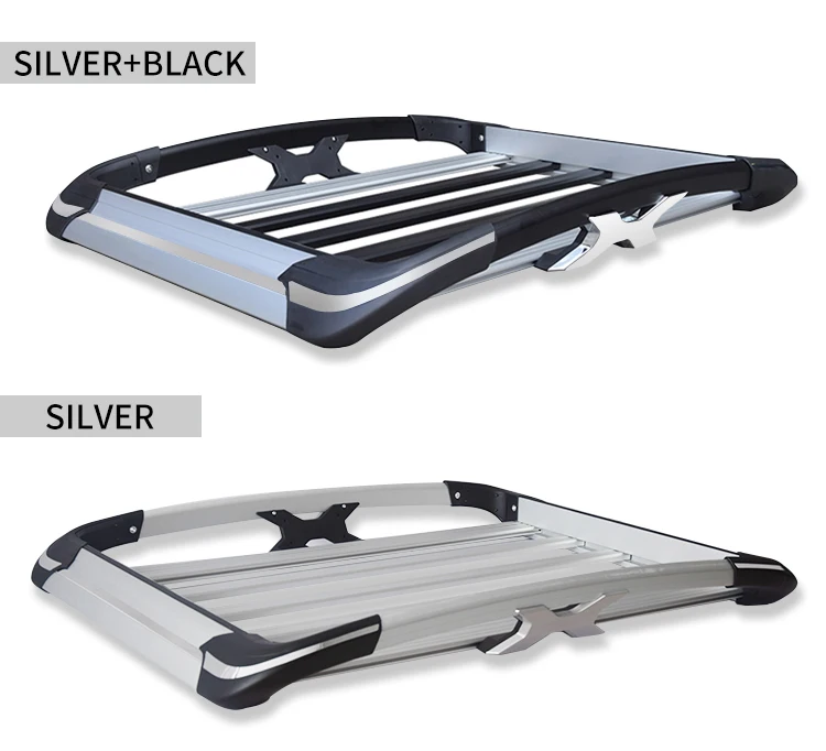 High Quality 4x4 Auto accessories Powder Coating Universal Car Roof Rack With Cross Bar