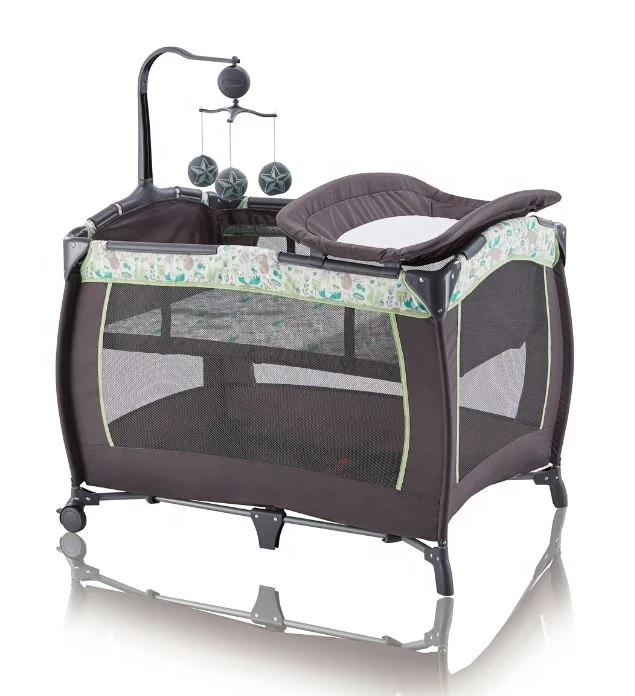 Factory Wholesale Baby Playpen Kids Playyard For Infants Travel Bed
