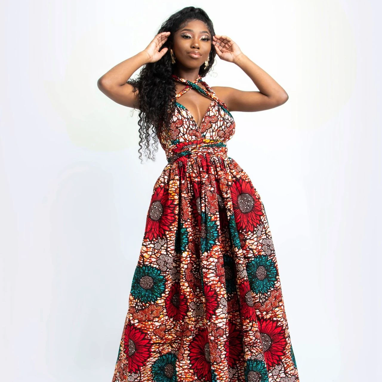 
2021 Wish Clothing South Africa New Design Africa Clothing Casual Dresses 