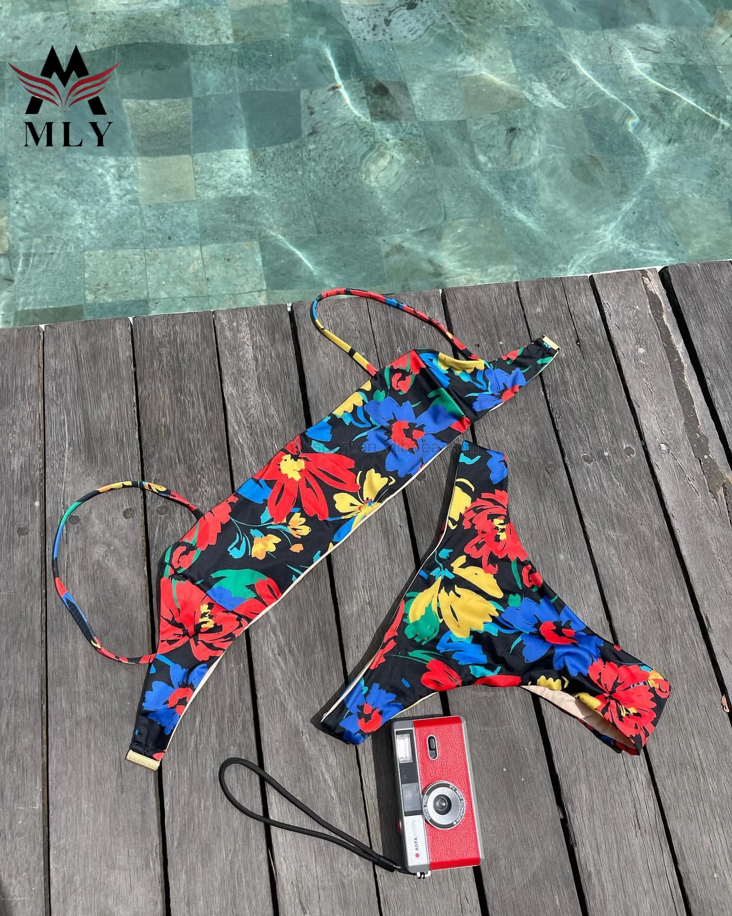 Заводская поставка оптовая продажа купальники с принтом спандекса дизайнерские микро-бикини