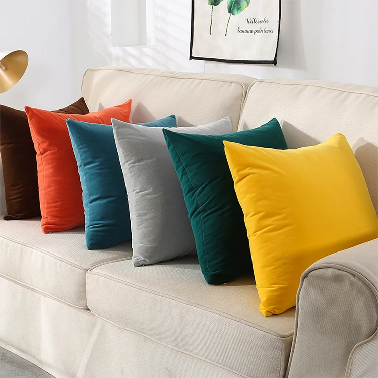 Wholesale Good Quality Luxury Velvet Pillow Case, Velvet Pillow Cover, Velvet Cushion Cover