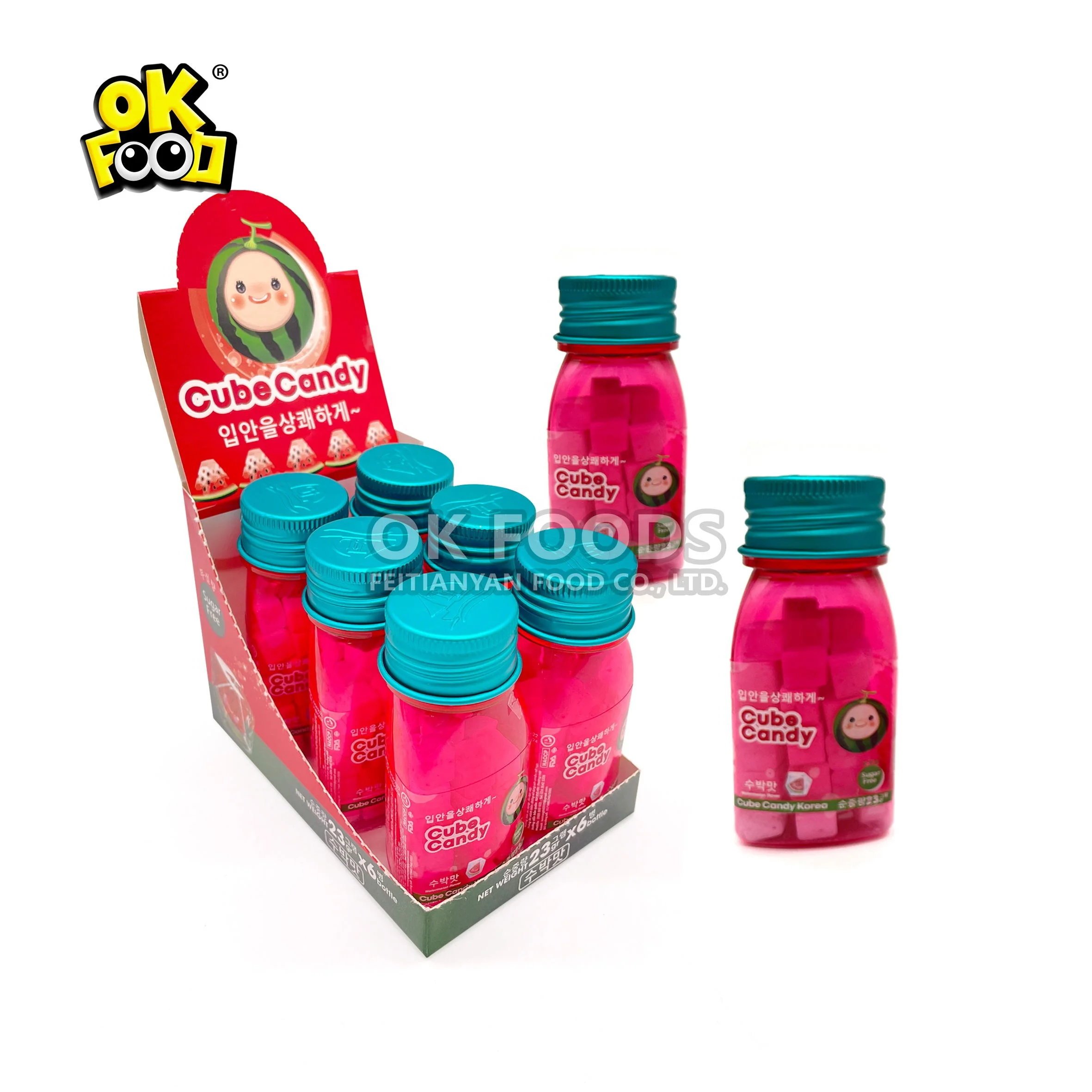 2022 High Quality Best Selling Watermelon Flavor Boxed Sugar Free Candy No.1121