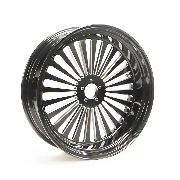 BORSKE Custom Wholesale Harley Accessories Parts Forged Wheel Front23x3.5 Rear18x5.5 Aluminum Alloy Forged Wheels for Harley