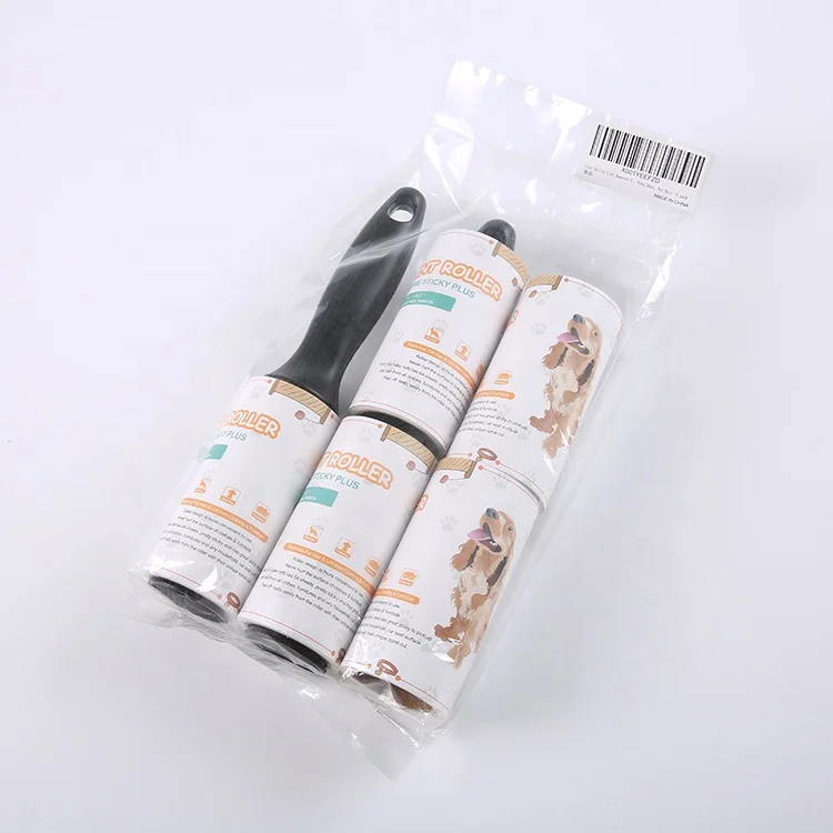 Sankou sticky paper roll colorful dry cleaning japanese style lint roller