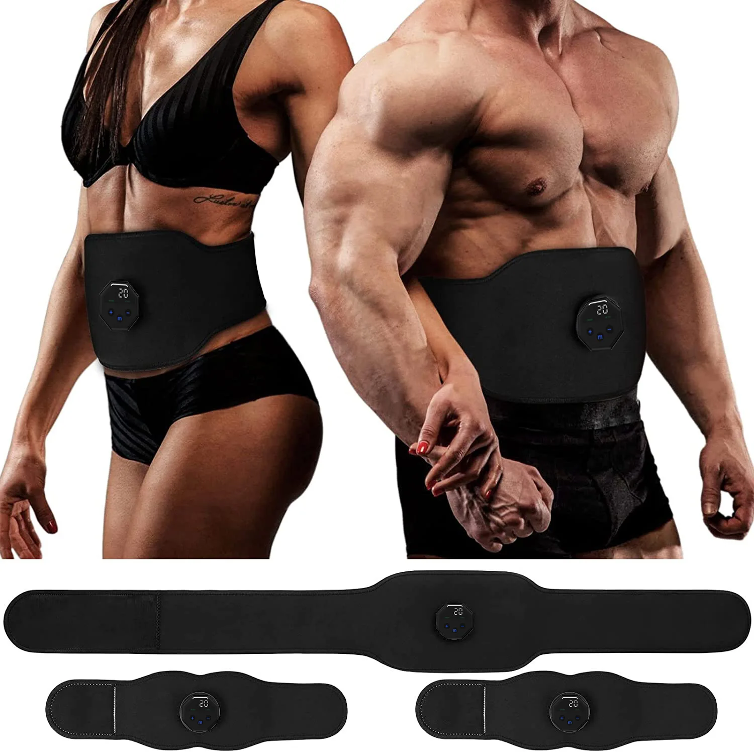 Best Seller Products 2024 Waist Trainer Abs Belt Wireless Abdominal Exercise Ab Machine Abs Muscle Stimulator
