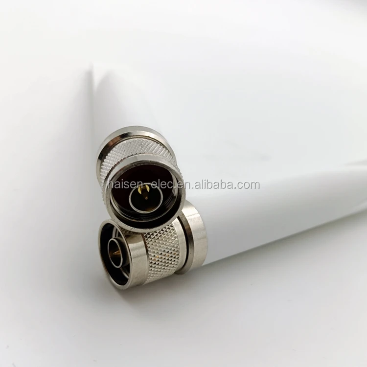  WIFI2.4/ WIFI2.4-5.8 /GSM /3G /4G антенна Усиление (дБ) 5 дБи Тип поляризации вертикальный разъем типа N КСВ (Ш)