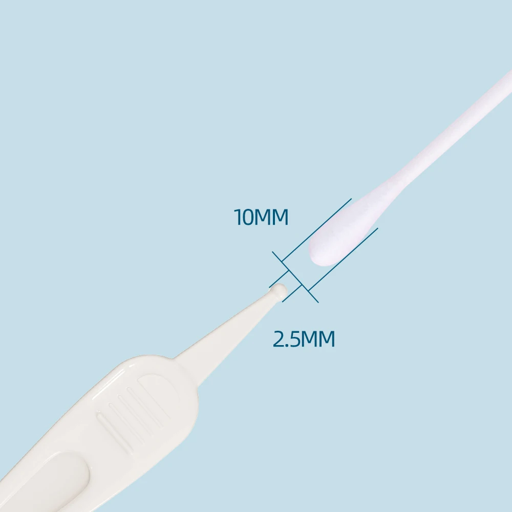 Round-Head Infant Ear Clean Plastic Clip Safe Care Plastic Baby Nose Tweezers