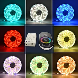 HOTOOK OEM CE Best Linkable Smart 20m Les Remote Control 5050 LED Bedroom Light Tape TV Backlight Strip Difuser 20m 5730 3000K