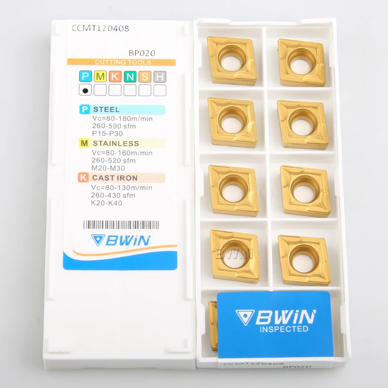 BWIN custom CCMT060204 CCGT CNMG CNMM SNMG TNMG DNMG cnc carbide turning Insert