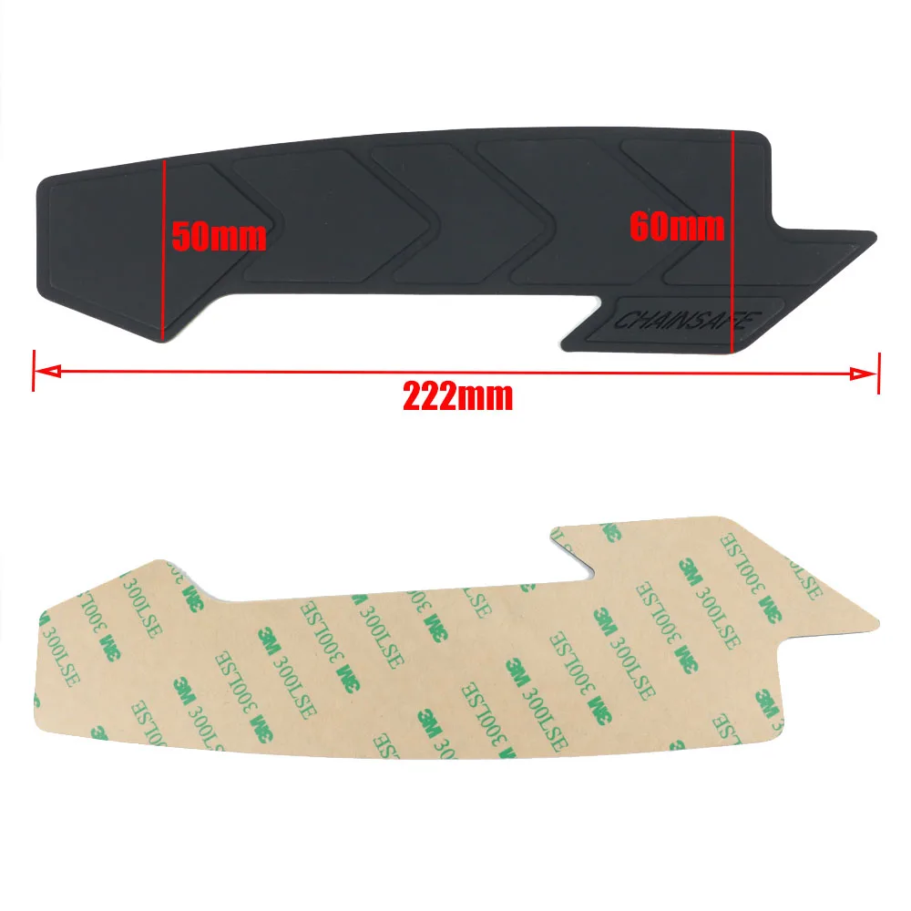 3D Silicone Mountain Bike Chain Guard Protector Scratch-Resistant Frame Cycling Accessories