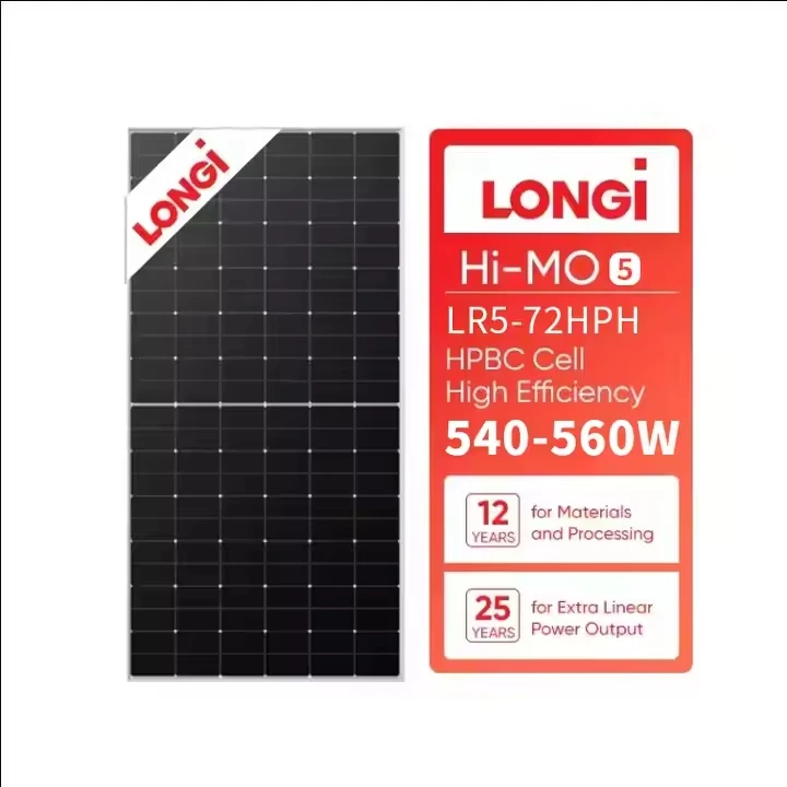 Солнечная панель Longi 10bb Perc 540 Вт 550 555 солнечная монополярная цена