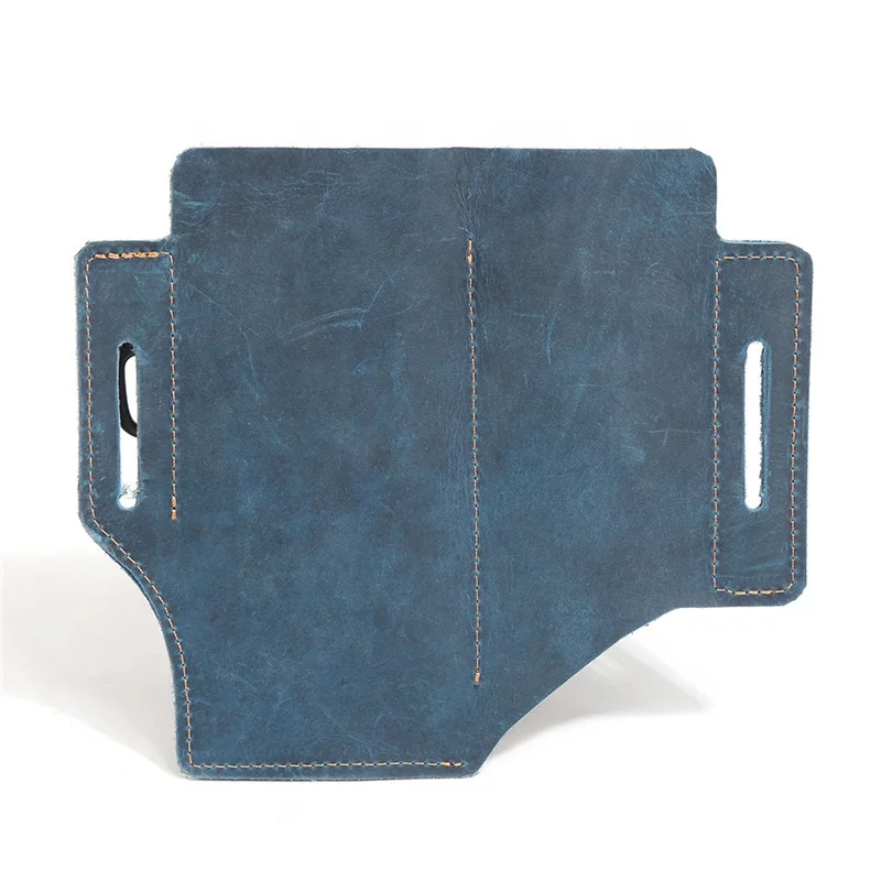 Retro Outdoor Real Leather Waist Hanged Tactical Bag Tool Carry Pocket Pouch Cross-border EDC Tactical Tool Pouch Unisex JESBOND