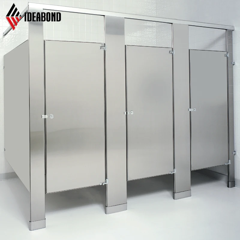 Водонепроницаемая Туалетная перегородка для ванной комнаты алюминиевая композитная панель ACP лист