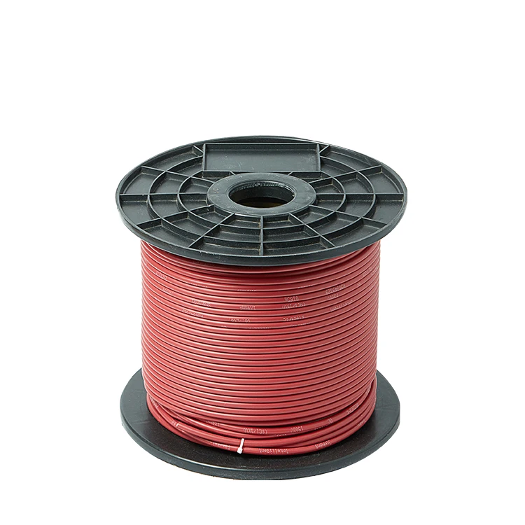 
Solar Cable Solar Electric Cable PV Single Core 4mm PVC Tinned Copper Insulated Stranded Conductor Solid Black Underground PV1-F 