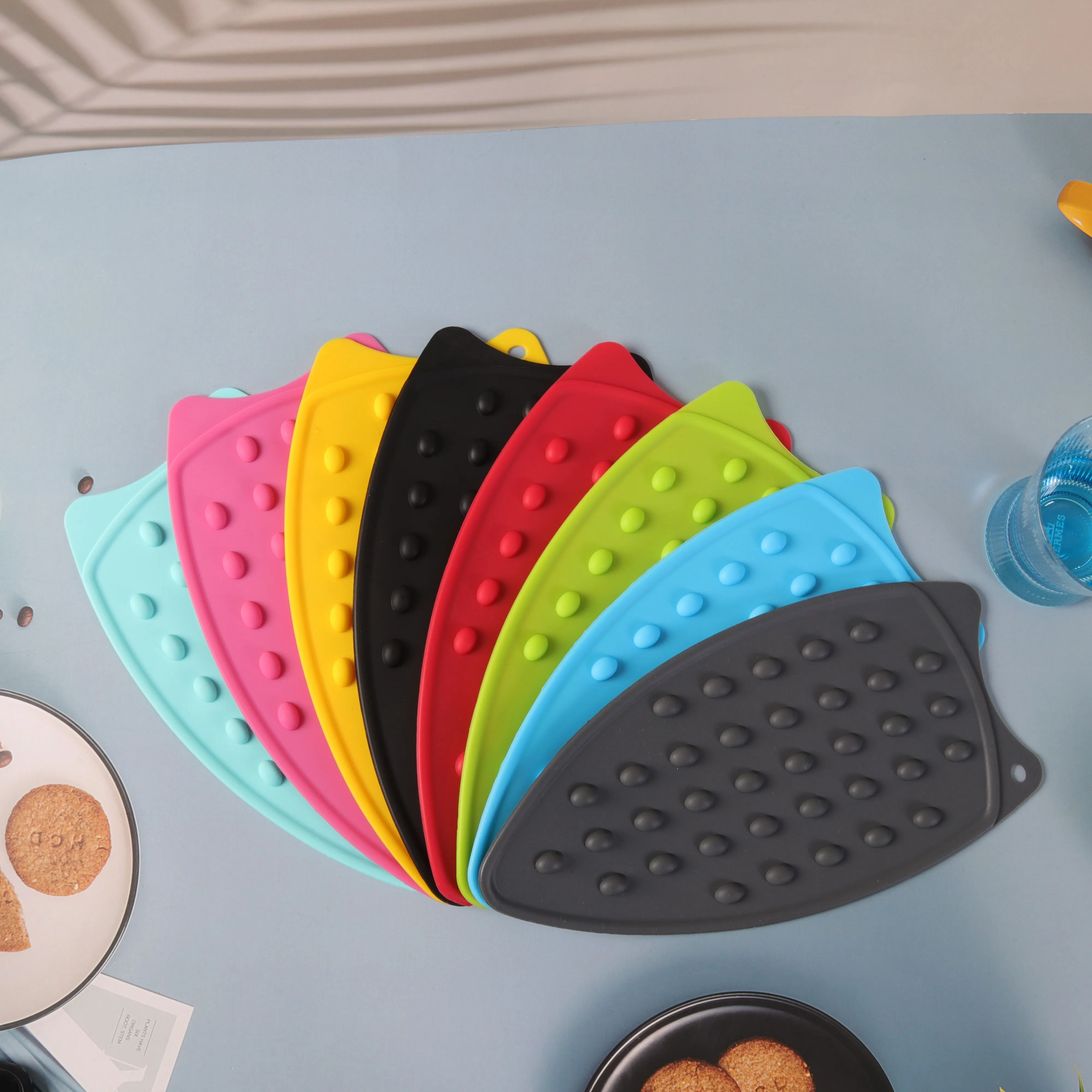 Silicone Rest Pad for Ironing Board Heat Resistant Pad Thicker Version Perfect Combination with Ironing Board and Mat