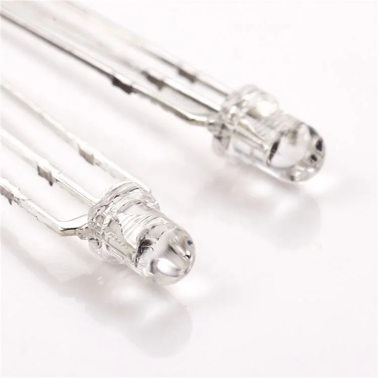 China Supplier DIP LED Water Clear 3 Pins Bi color Red Green LED Diode 3mm LED