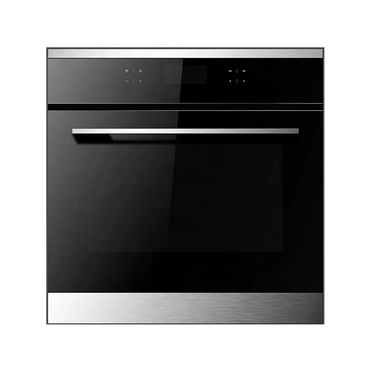  Foshan 60l встроенная электрическая цифровая конвекционная печь горячего воздуха для выпечки пиццы домашнего использования продажи сенсорная