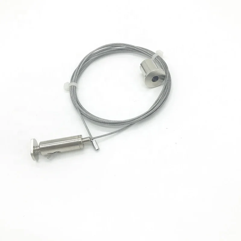 Suspension kit comes with 2 assemblies, one cable gripper and wire rope specialist in hanging system