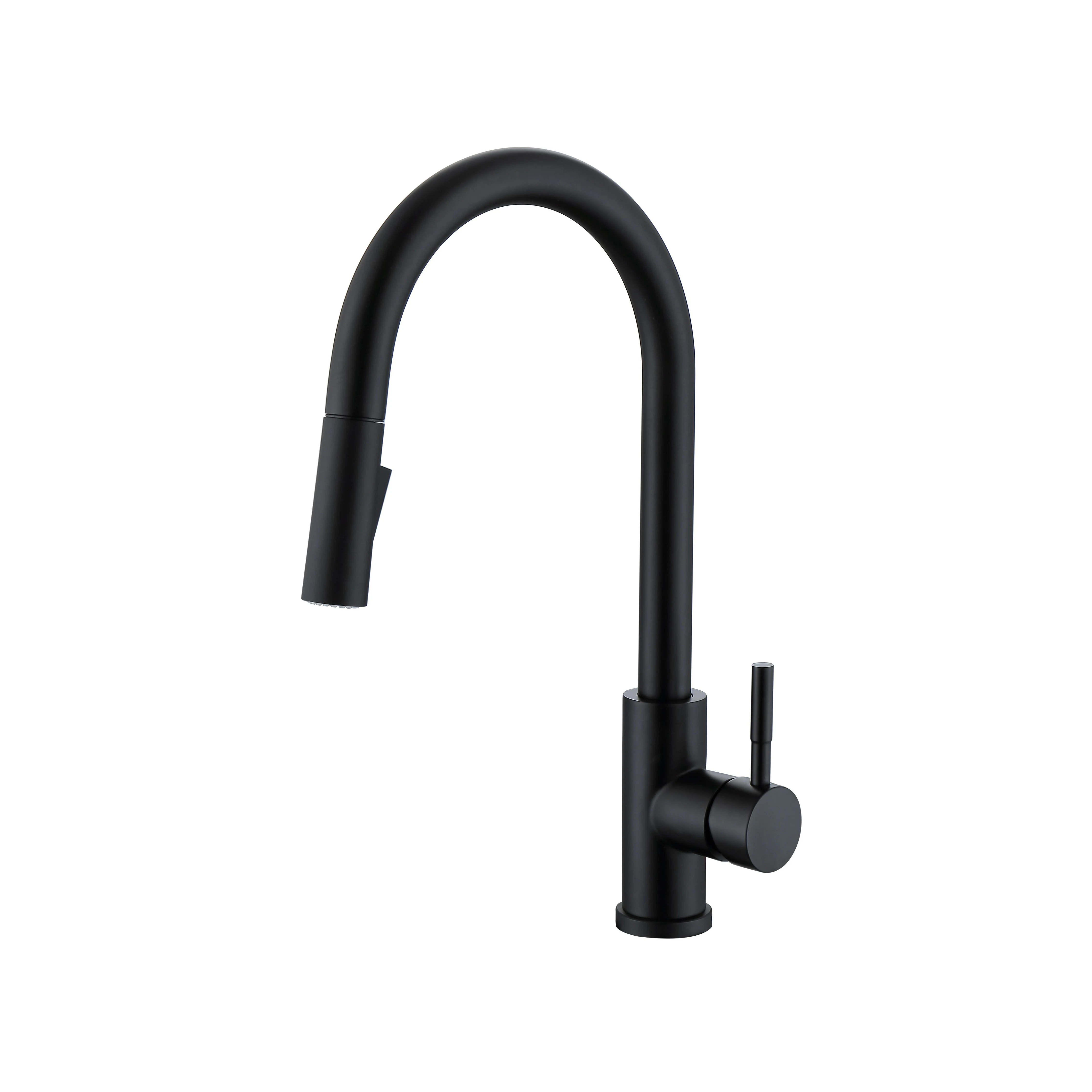 Black Pull Out Water Tap Kitchen Sink Faucet 2 Functions Sprayer Touch Sensor Kitchen Faucet Stainless Steel